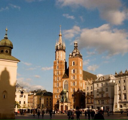 Stare miasto w Krakowie
